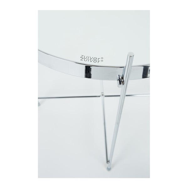 Tavolo pieghevole in argento Cupid - Zuiver-image-2