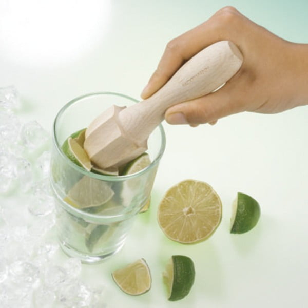 Pressa per limoni in legno di faggio Nature - Fackelmann-image-1