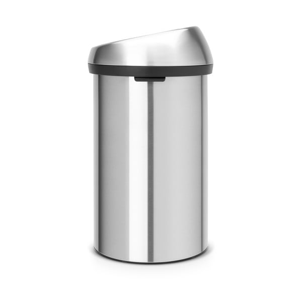 Bidone in acciaio touch in argento opaco 60 l Touch Bin - Brabantia-image-3