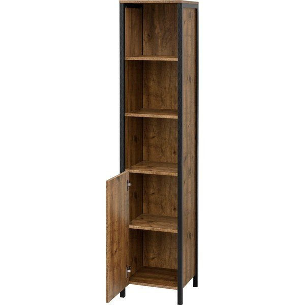 Mobile da bagno marrone scuro , 38 x 175 cm Werra - Støraa-image-2