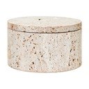 Scatola decorativa di colore naturale in pietra ø 14x8 cm Tibor – Premier Housewares