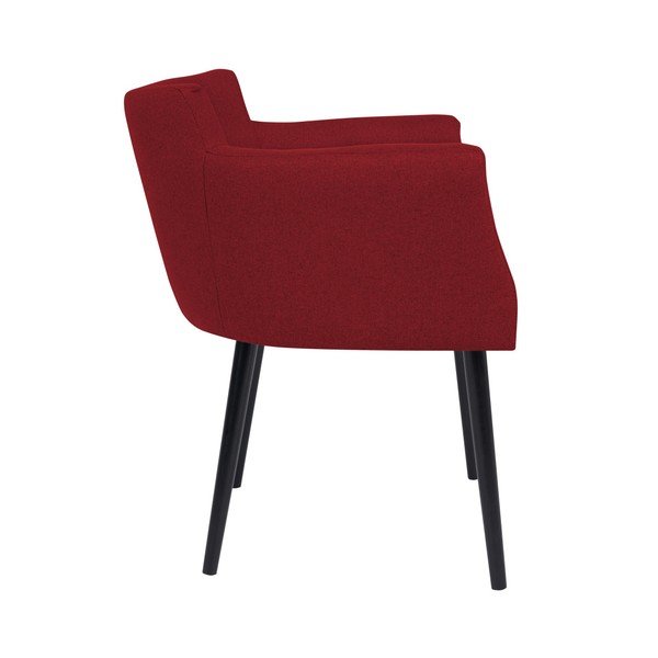 Červená židle s područkami Windsor & Co Sofas Gemini-image-2