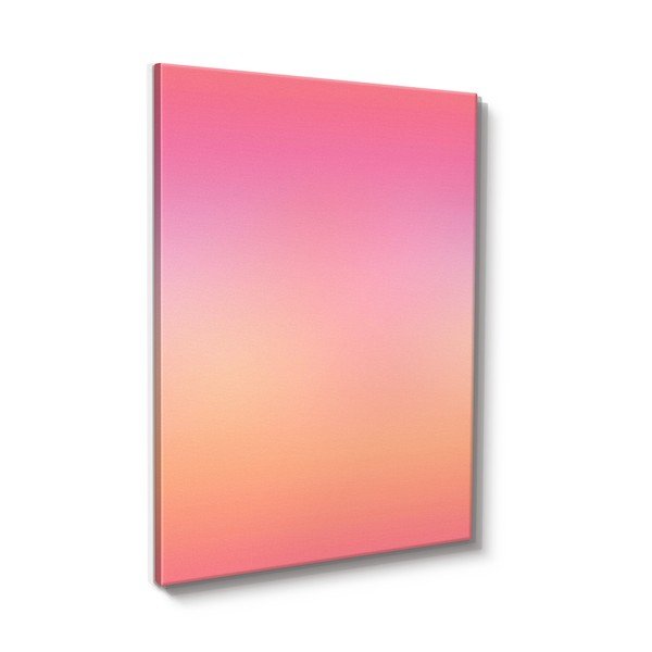Dipinto stampato dipinto su tela 70x100 cm Pink Aura – Styler-image-3