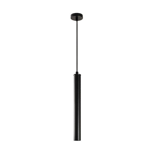 Lampadario nero con paralume in metallo ø 4 cm Best – Opviq lights