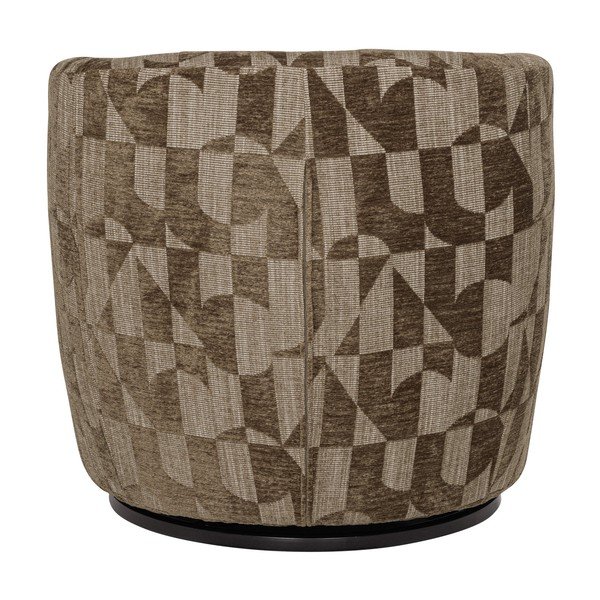 Poltrona color kaki girevole Serra – WOOOD-image-4