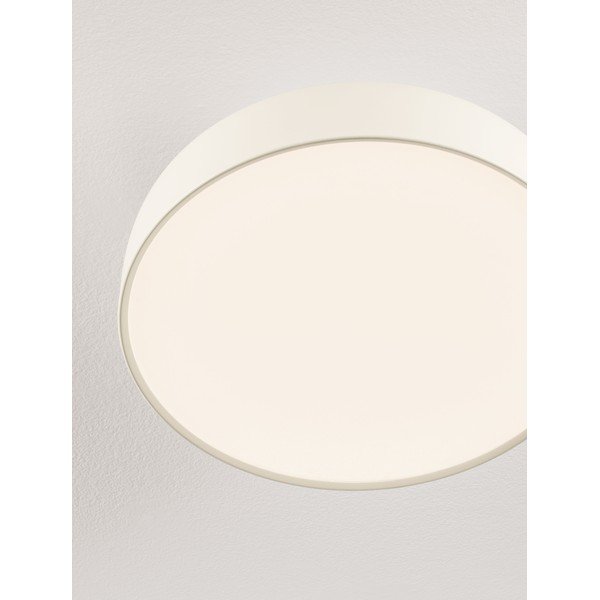 Plafoniera LED bianca in alluminio con intensità regolabile Noelia – Nova Luce-image-2
