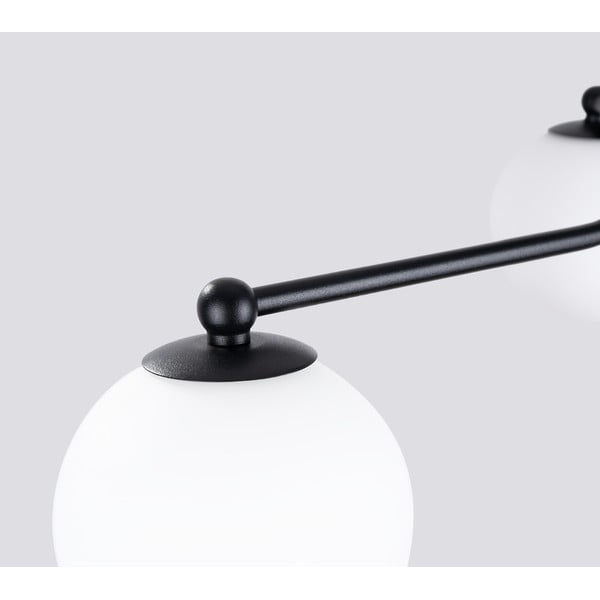 Plafoniera bianca e nera Beam – Sollux-image-4