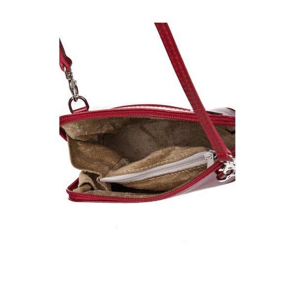 Borsa in pelle rossa Jacintha - Giorgio Costa-image-3