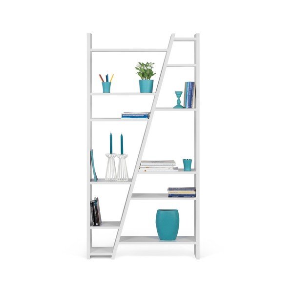 Libreria bianca 97x195 cm Delta - TemaHome-image-4