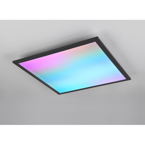Plafoniera LED nera 44,5x44,5 cm Beta - Reality-image-1