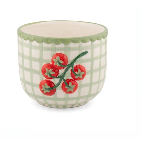 Coprivaso in porcellana ø 12 cm Tomato – Sass & Belle