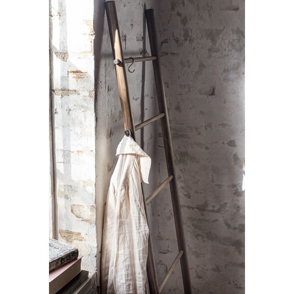 Scala portasciugamani in legno marrone Roots - Mette Ditmer Denmark-image-2