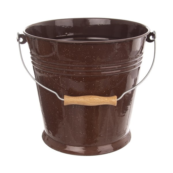 Secchio smaltato 10 l Brown - Orion