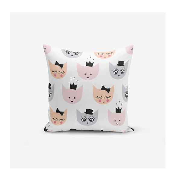 Federa per bambini Colorful Catcikler - Minimalist Cushion Covers