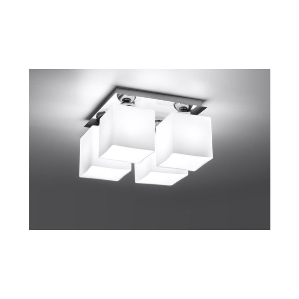 Lampada da soffitto Square Chrom - Sollux-image-1