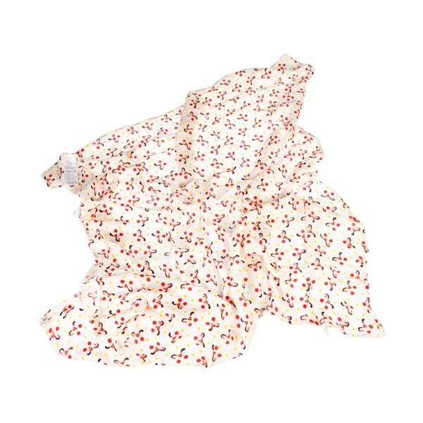 Coperta per bambini bianca in mussola confezionata 120x120 cm Charlie the Horse – Rex London