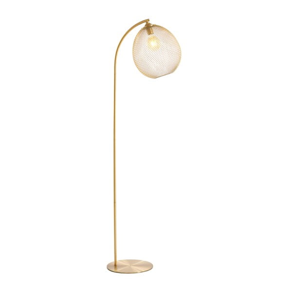 Lampada da terra color oro (altezza 160 cm) Moroc - Light & Living-image-1