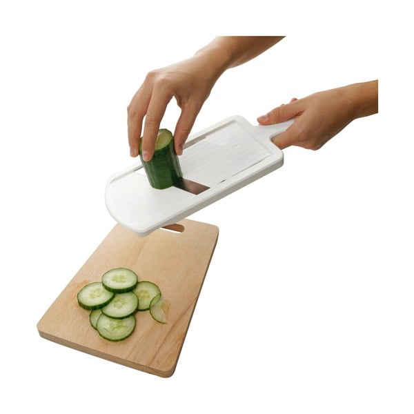 Affettaverdure regolabile bianco e nero Food & More - Fackelmann-image-4