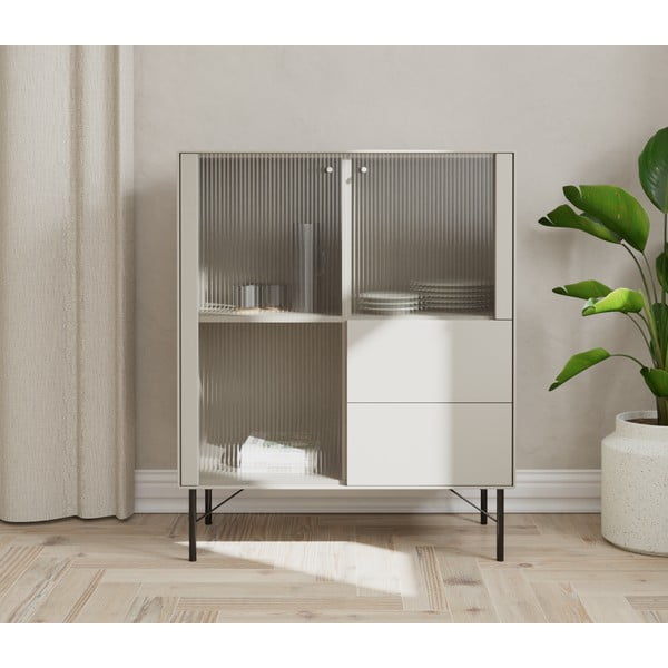 Vetrina grigio chiaro 91x111 cm Edge by Hammel - Hammel Furniture-image-1