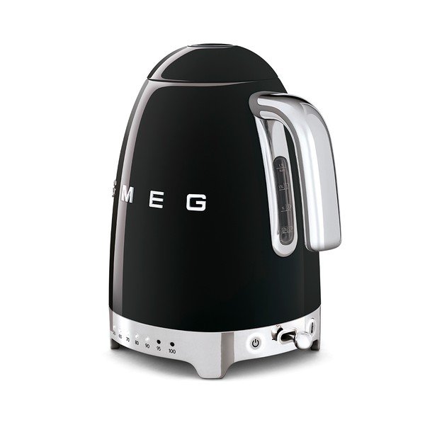 Bollitore nero in acciaio inox 1,7 l 50's Retro Style – SMEG-image-1