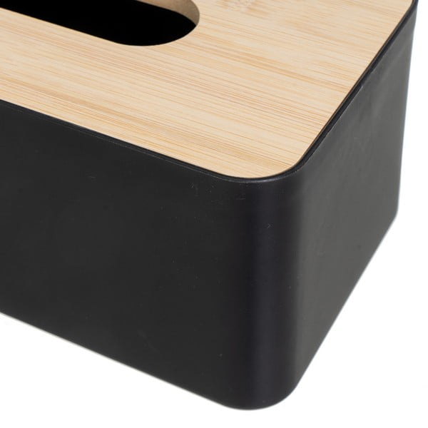 Scatola in plastica-bambù per fazzoletti - Casa Selección-image-1