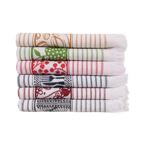 Set di strofinacci in cotone 6 pz 40x60 cm Pecete – Foutastic-image-3