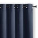 Tenda parzialmente oscurante blu scuro 140x245 cm Kierra – Restilo