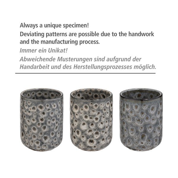 Scopino in ceramica nera e grigia Oviedo - Wenko-image-1