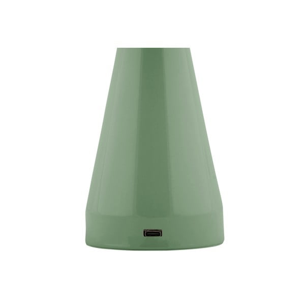 Lampada da tavolo dimmerabile a LED verde con paralume in metallo (altezza 20,5 cm) Rachel - Leitmotiv-image-2