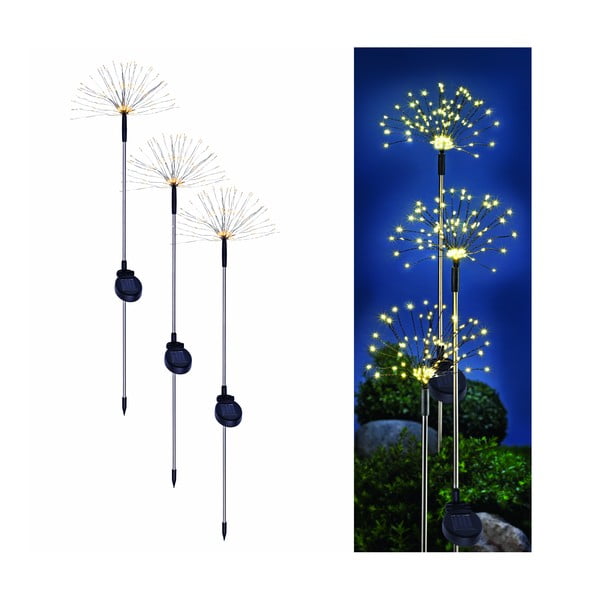 Lampada solare a LED per esterni (altezza 80 cm) - Garden Pleasure-image-1