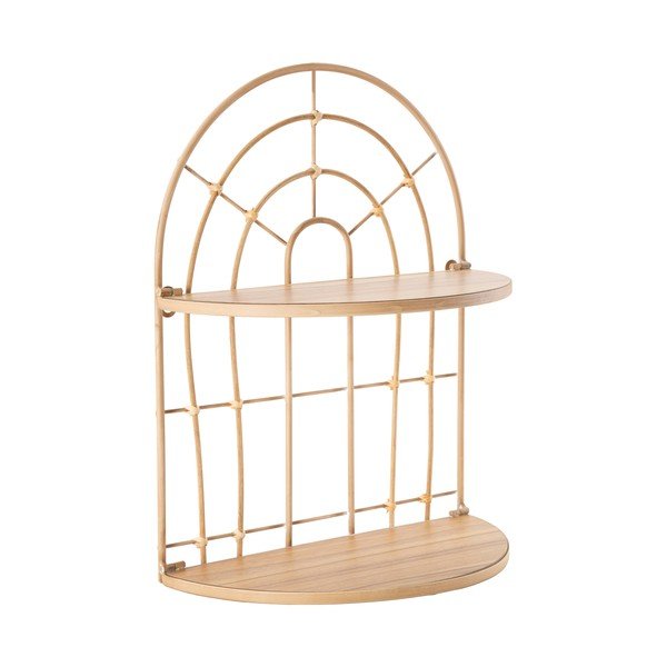 Scaffale in metallo a castello in colore naturale Arch - Mauro Ferretti-image-2