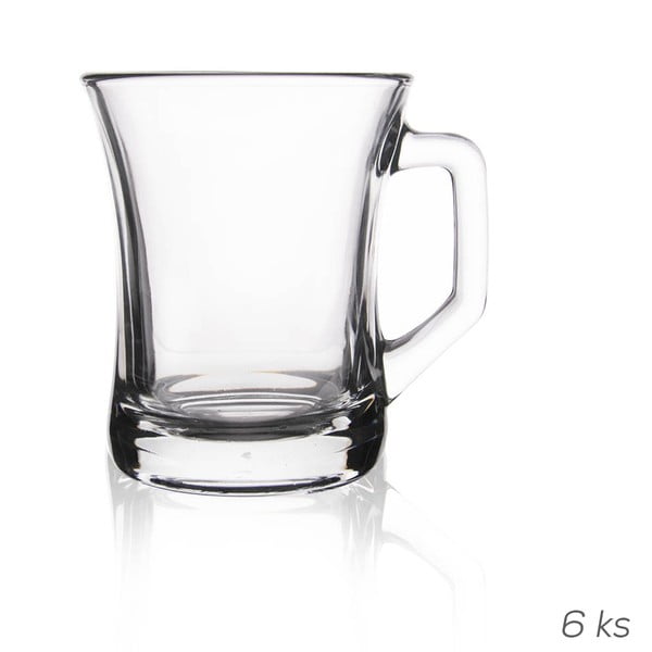 Set di 6 bicchieri in vetro da 225 ml Zen - Orion-image-4