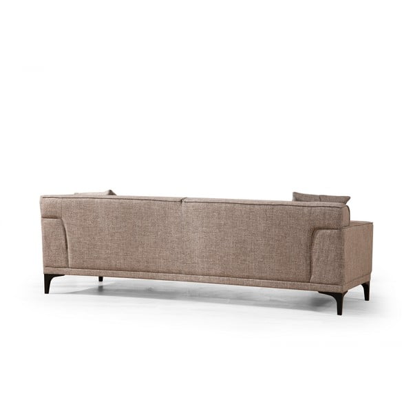Divano marrone chiaro 215 cm Petra - Balcab Home-image-3