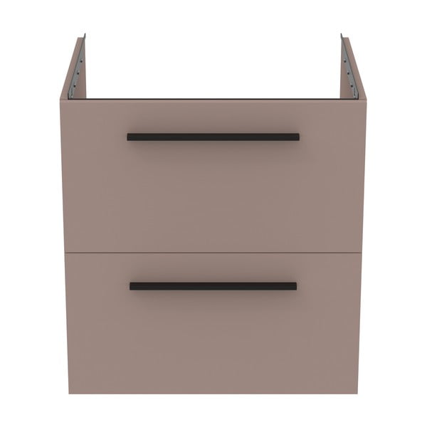 Mobile per lavabo grigio e beige a sospensione 60x63 cm i.Life B - Ideal Standard