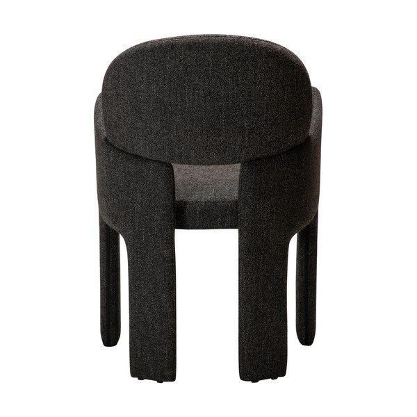 Sedia da pranzo nera con braccioli Aole – DAN-FORM Denmark-image-3