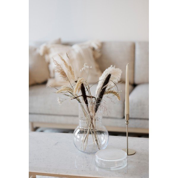 Tavolino in marmo bianco 135x62 cm Hammond - Rowico-image-3