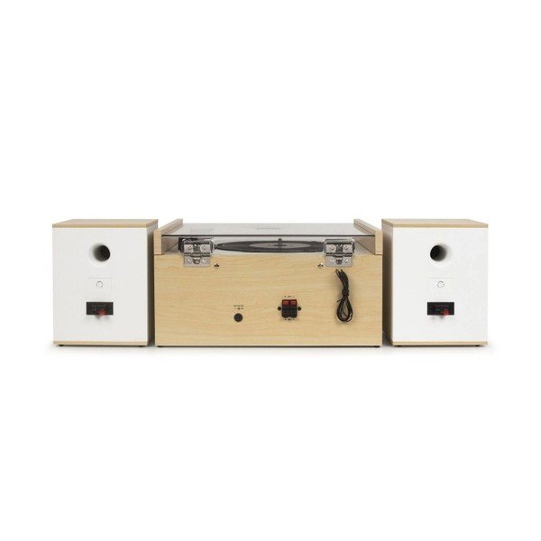 Giradischi bianco e beige Naturale Switch II - Crosley-image-3