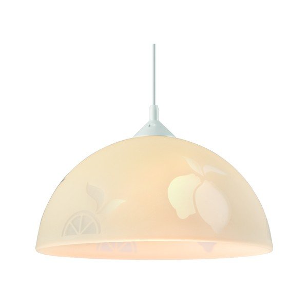Lampada a sospensione beige Lemon - LAMKUR-image-1