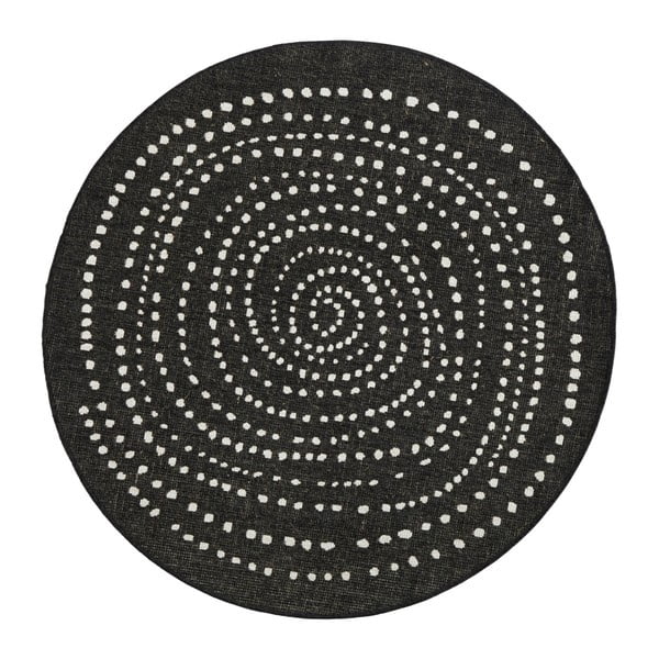 Tappeto nero per esterni , ø 200 cm Bali - NORTHRUGS