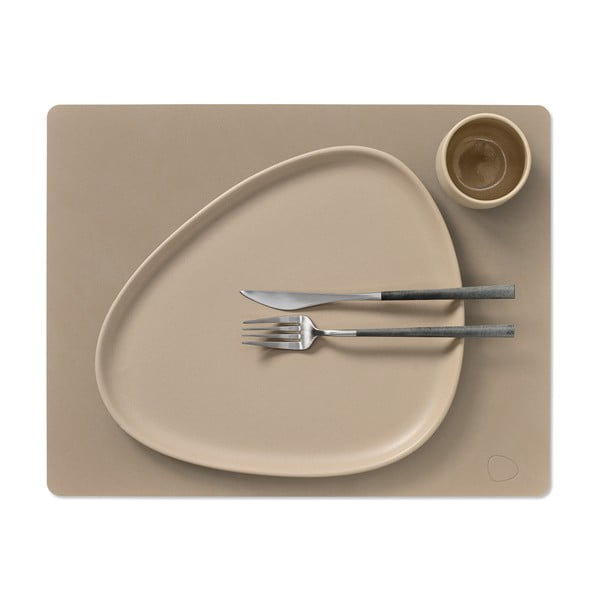 Tovaglietta in eco pelle 35x45 cm Square L Nupo – LIND DNA-image-2