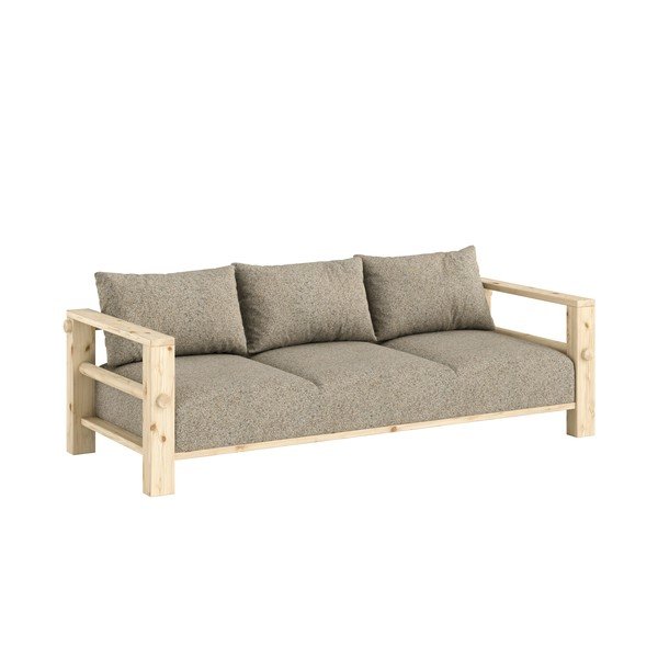 Divano grigio 225 cm Bare – Karup