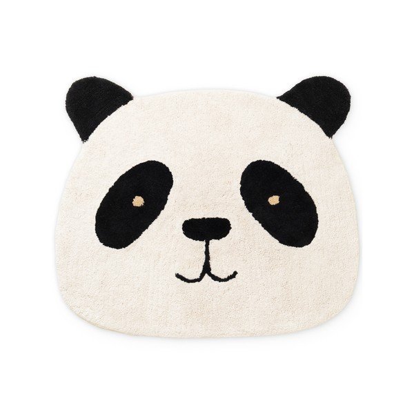 Tappeto per bambini nero/color crema in cotone lavabile/tessuto a mano 103x120 cm Snuggle Patsy – Hanse Home