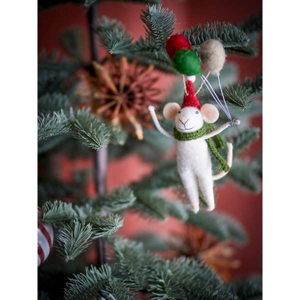 Decorazione per albero di natale in tessuto 12 cm Peo – Bloomingville-image-1