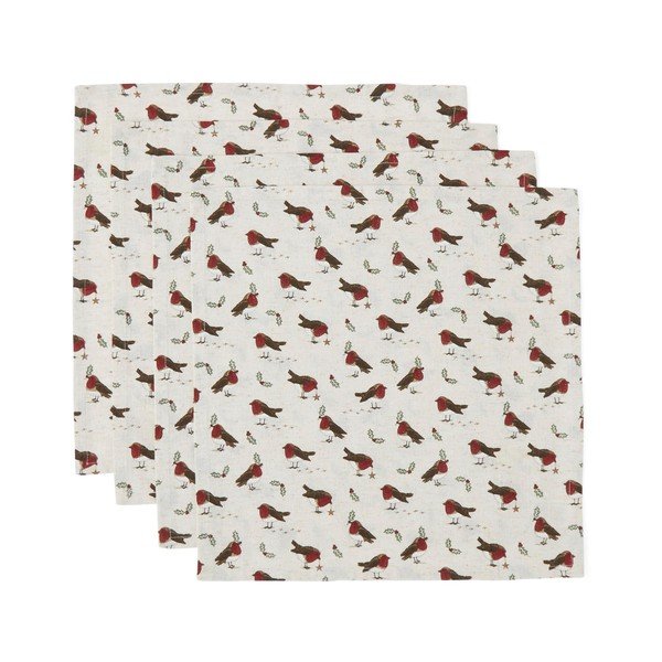 Set di tovaglioli in tessuto 4 pz 45x45 cm Robin's Retreat – Cooksmart ®