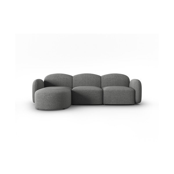 Divano angolare grigio scuro (angolo sinistro) Blair - Micadoni Home