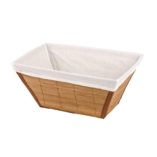 Bambusový košík Wenko Bamboo, šířka 31 cm