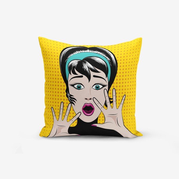 Federa in misto cotone PopArt Points, 45 x 45 cm - Minimalist Cushion Covers