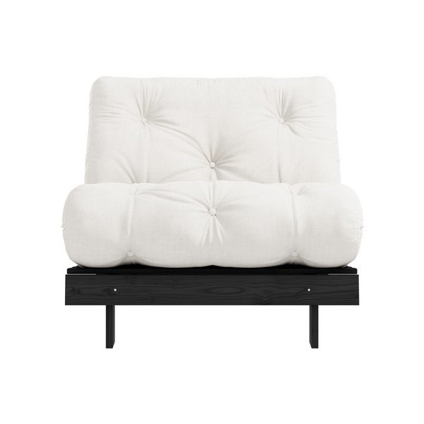 Poltrona variabile Nero/Crema Roots - Karup Design-image-1