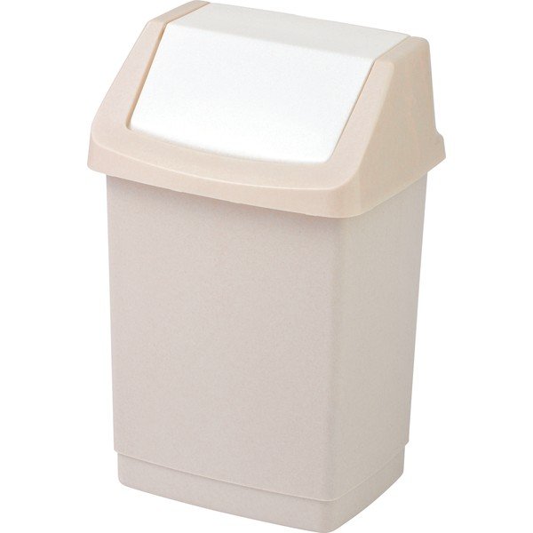 Cestino per la spazzatura beige in plastica 50 l Click-It – Curver