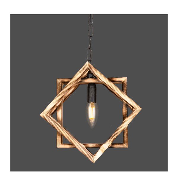 Lampada a sospensione in colore naturale Match - Squid Lighting-image-1